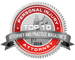 Attorney and Practice Magazine's Top 10 Attorney 2018
